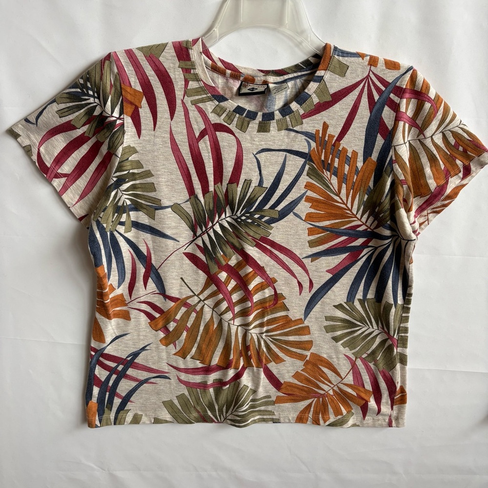 Caribbean Joe Multicolor Tropical Kids Tee
